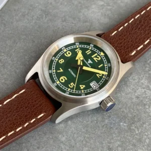 kf S5143aa6d1f1b4ddeb25a25cc0c72c1508 TANDORIO 36mm Green Black Field Dial Super Lume NH35 Automatic Movement Diving Watch Men Sapphire 200M